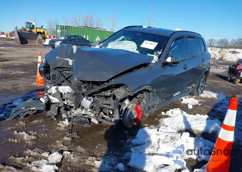 2023 BMW X5 M50I z USA, uszkodzony, nr VIN 5UXJU4C09P9N64102